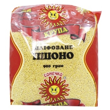 Крупа пшоняна фасована ТМ Сонечко 900 гр.